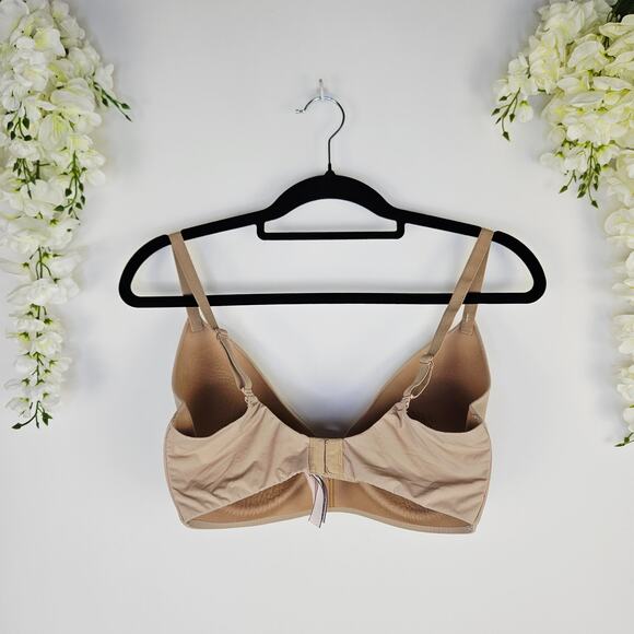 Victoria’s Secret 36DDD T-Shirt Lightly Lined Wireless Bra Lot Beige Purple - Picture 6 of 14